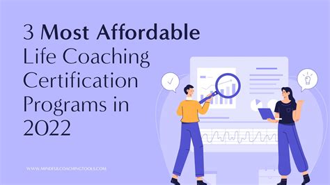 affordable life coach certification programs.